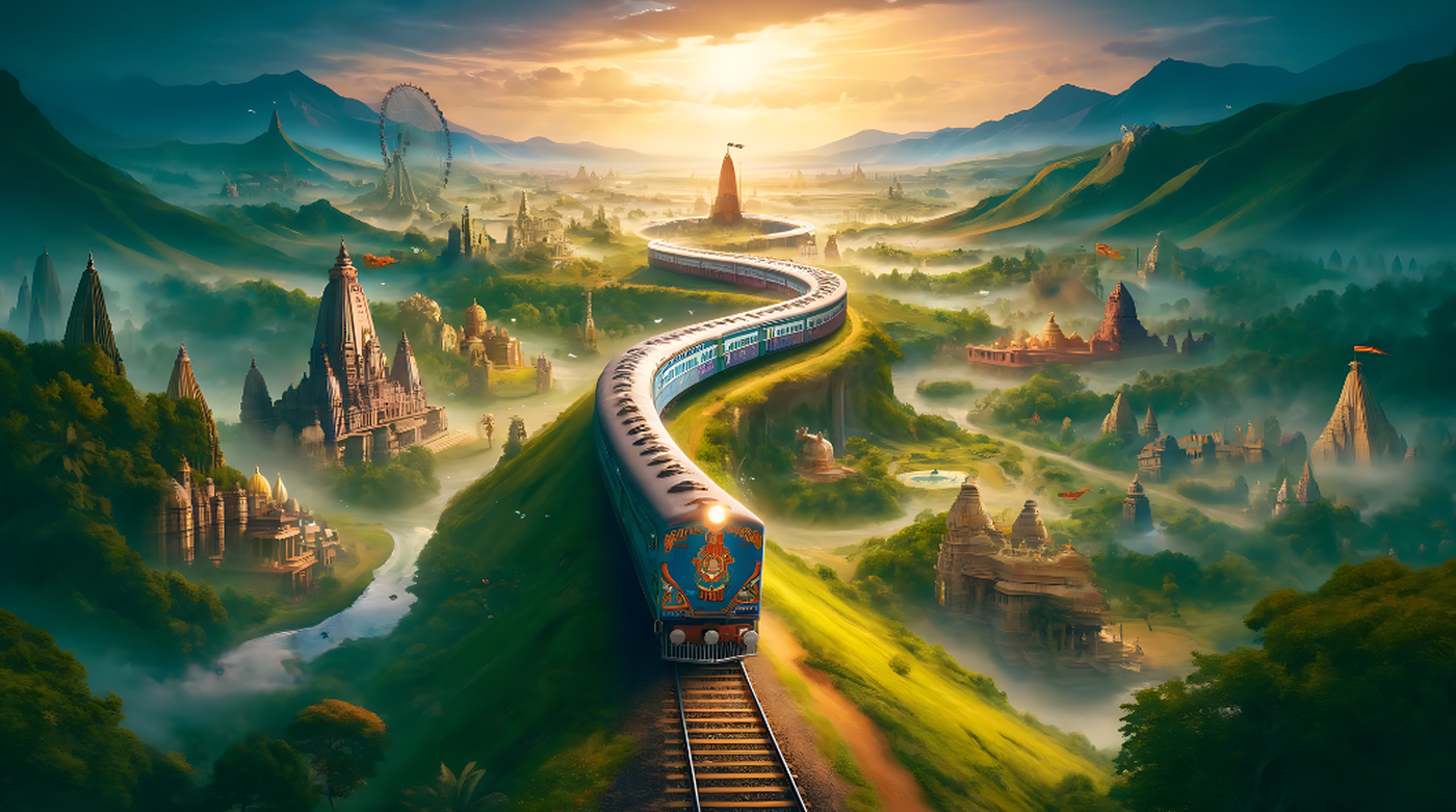  Explore Spiritual India with Ramayana Yatra Train! 