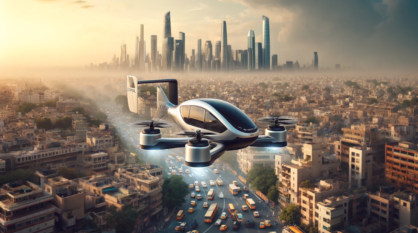  Air Taxis in Delhi-Gurugram Launching Soon