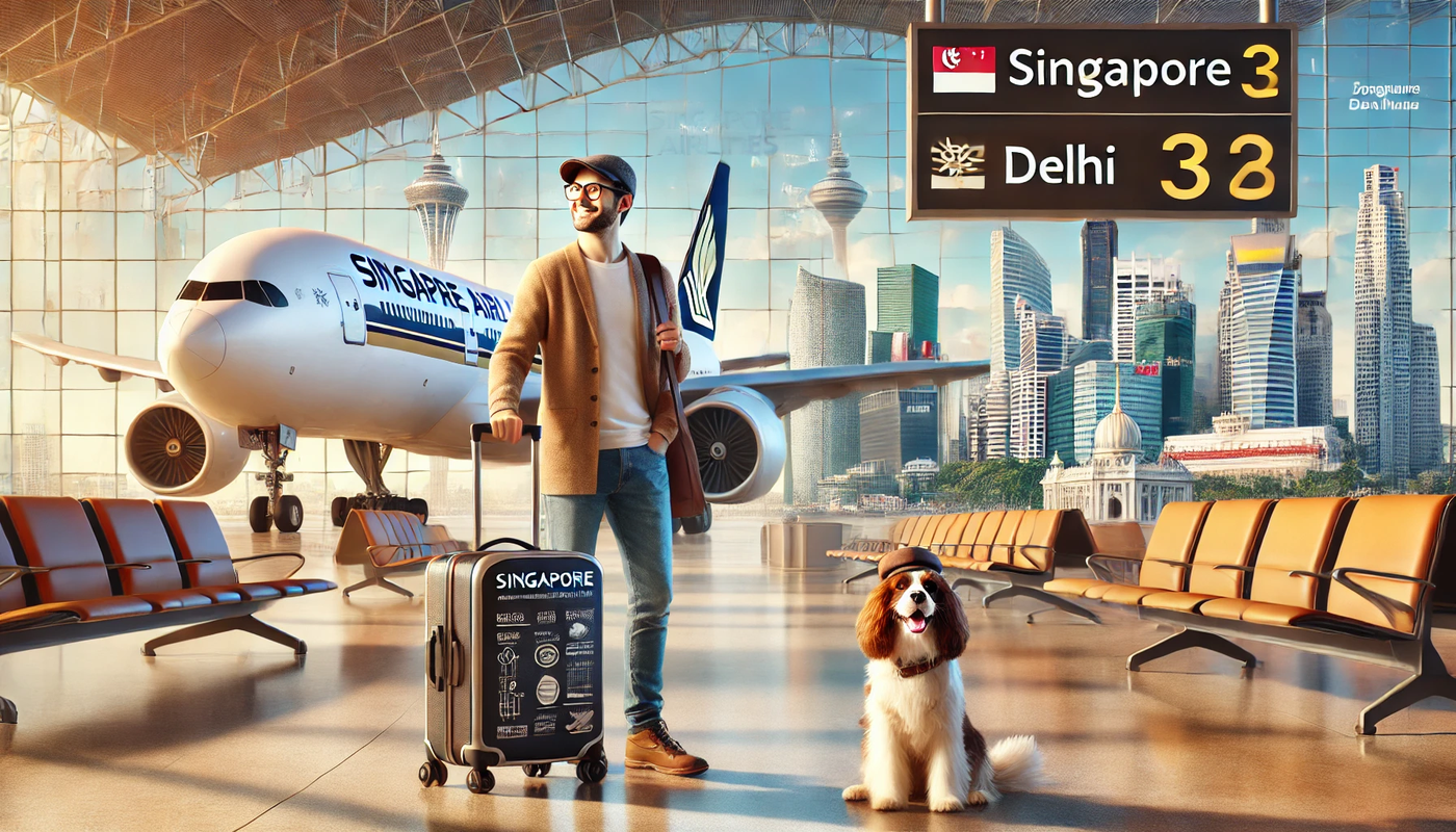 Travelling From Singapore to Delhi With Your Pet Dog? Here's the Cost Breakdown