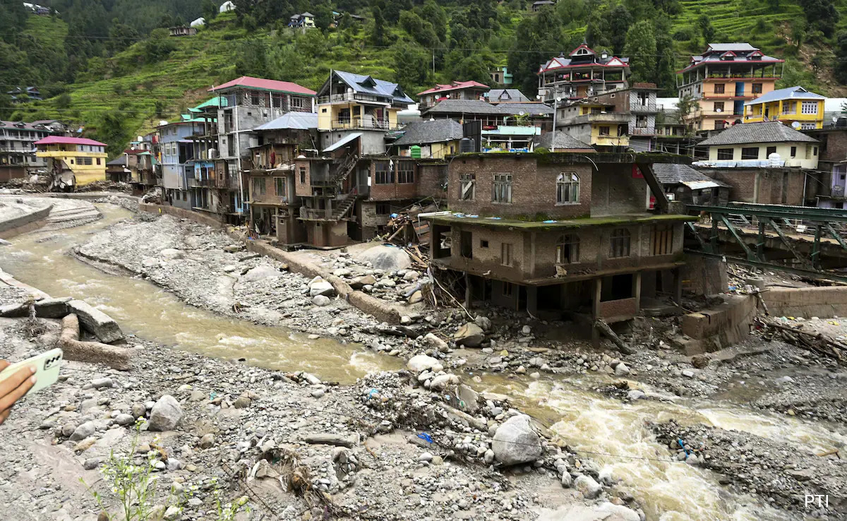Himachal Pradesh Under Red Alert as Flash Floods and Landslides Worsen