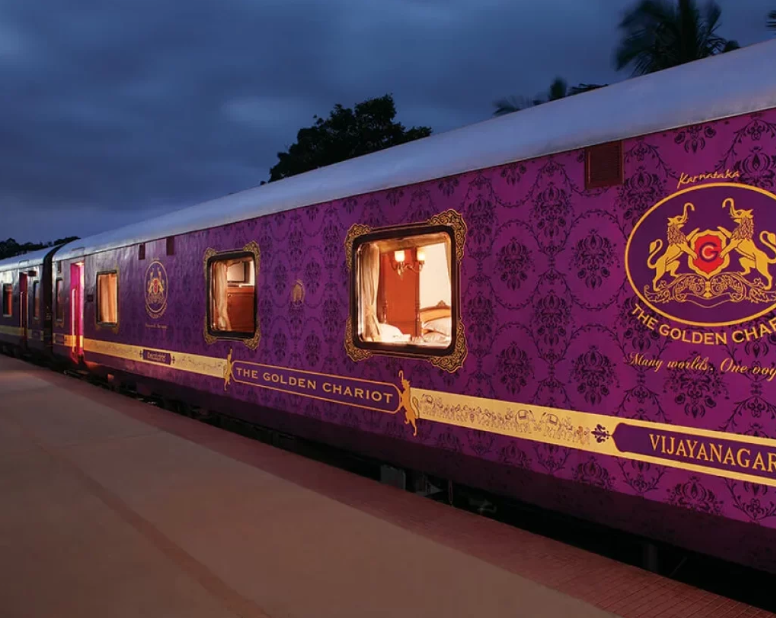 Inside India’s Golden Chariot: Luxury Train Travel at ₹4 Lakh per Ticket