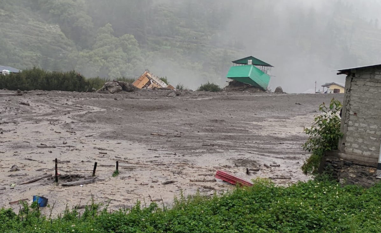 Uttarkashi Cloudburst Triggers Floods and Widespread Damage in Dharali Village, Over 50 Feared Missing  