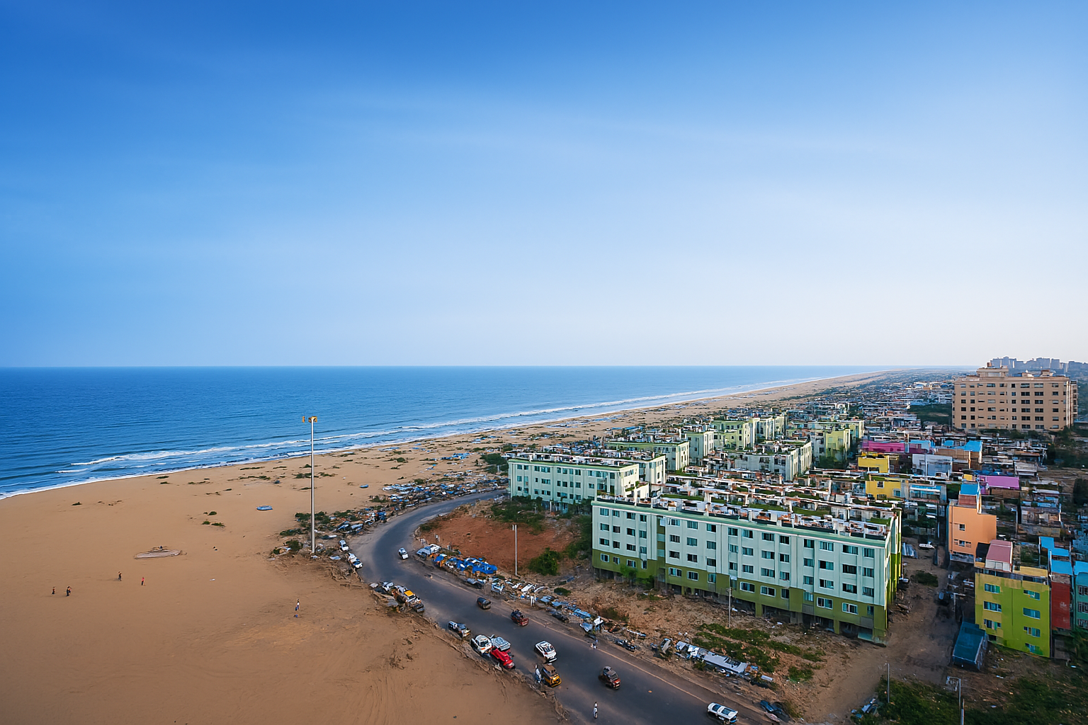 Chennai’s Marina Beach Reopens with Blue Flag Certification and New Visitor Facilities