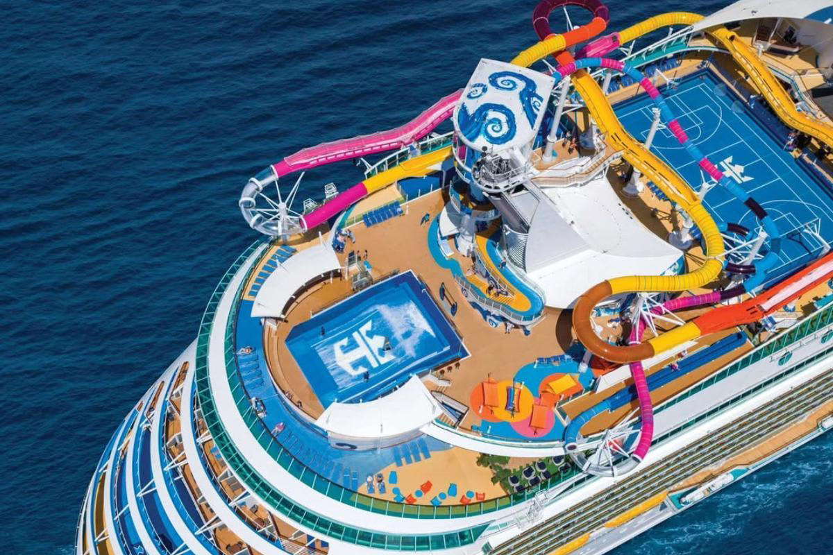 Royal Caribbean Passenger Plans Lawsuit After Water Slide Shatters Mid-Ride on Icon of the Seas