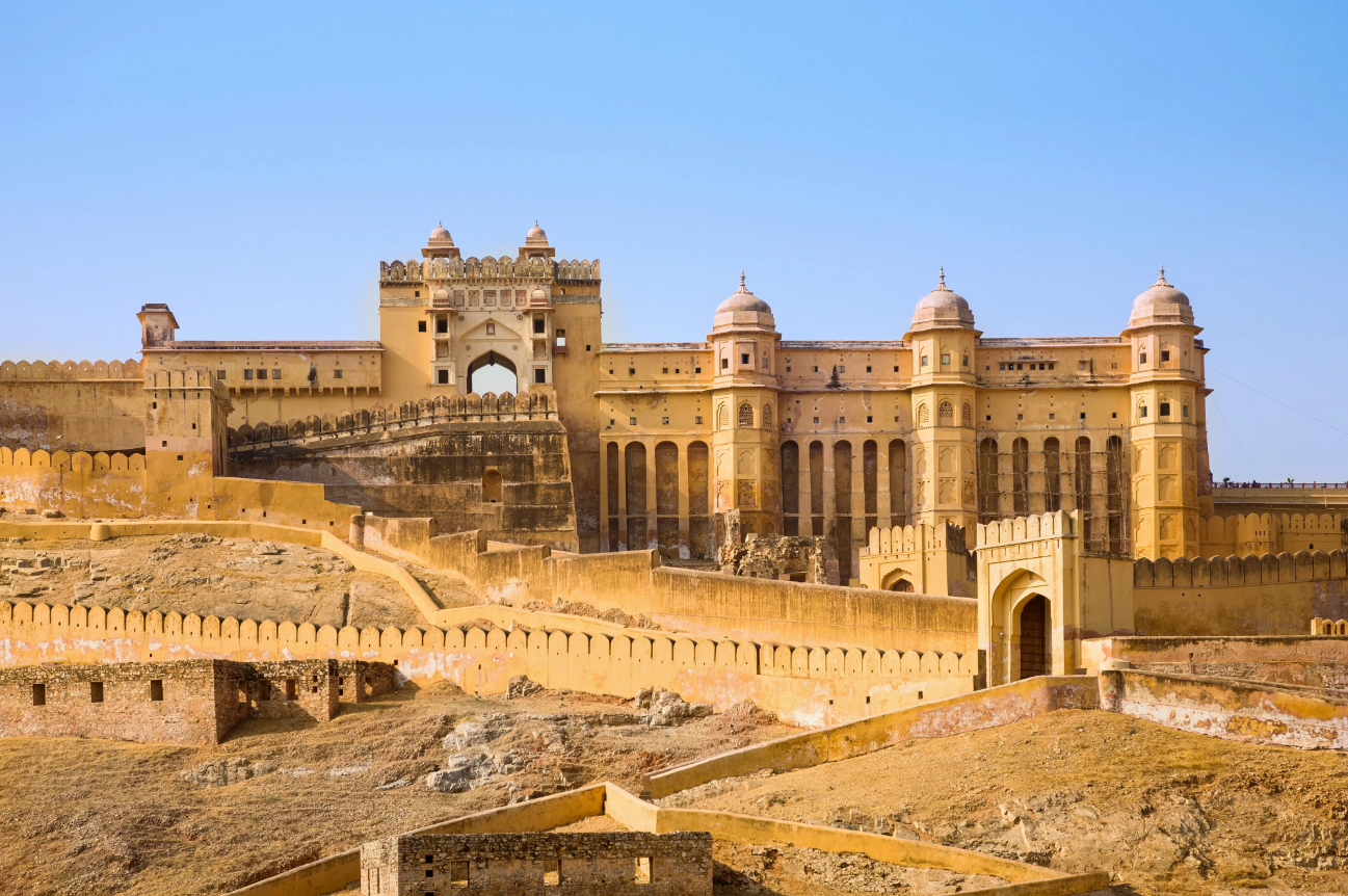 Amer Fort Wall Collapses In Jaipur After Heavy Rain