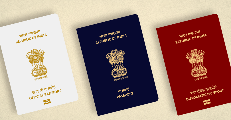 Indian Passport Colours Explained Blue Red and White