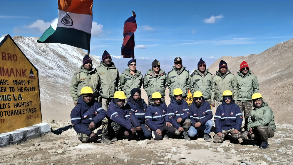 India Creates Guinness World Record With The Highest Motorable Road At Mig La In Ladakh