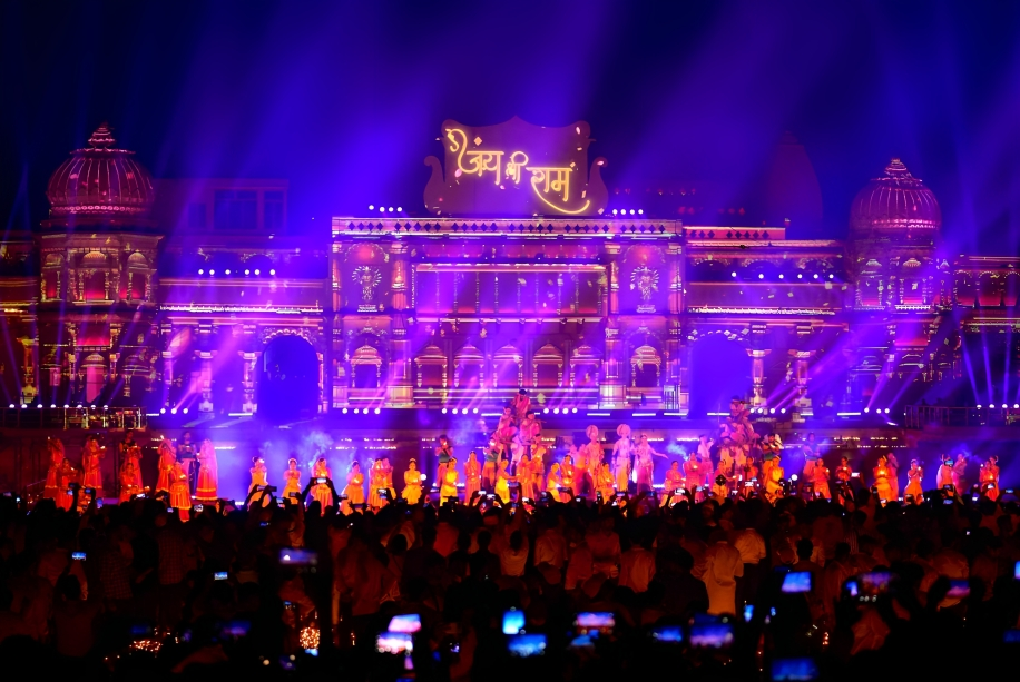 Ayodhya Deepotsav 2025 preps crowd management signage live screens and themed processions