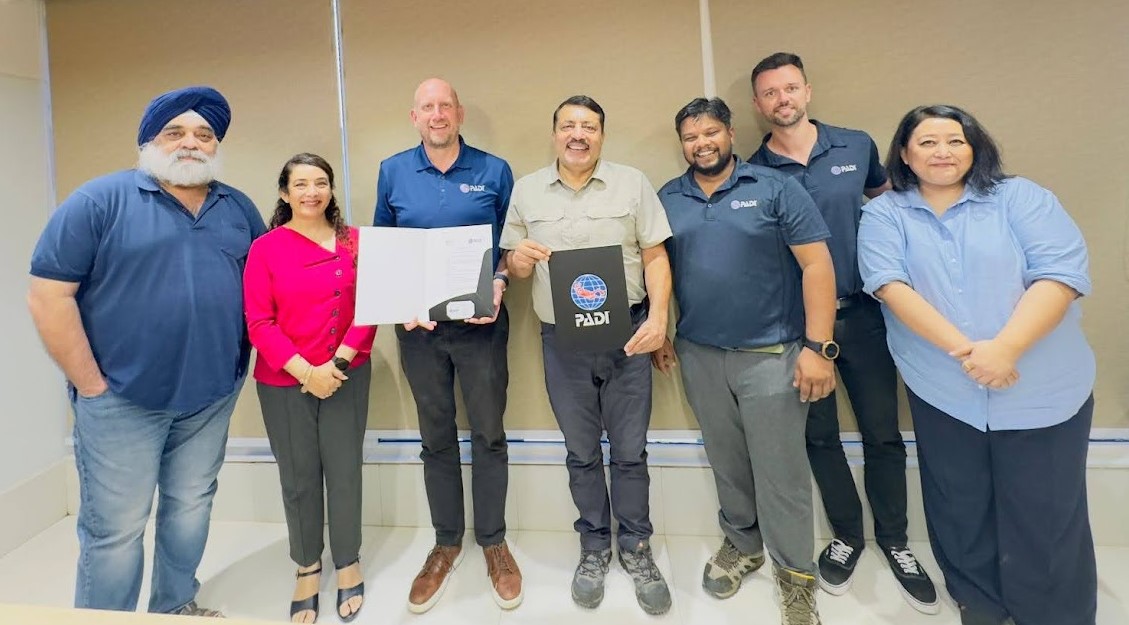 PADI and ATOAI Partner to Promote Safe and Sustainable Diving in India