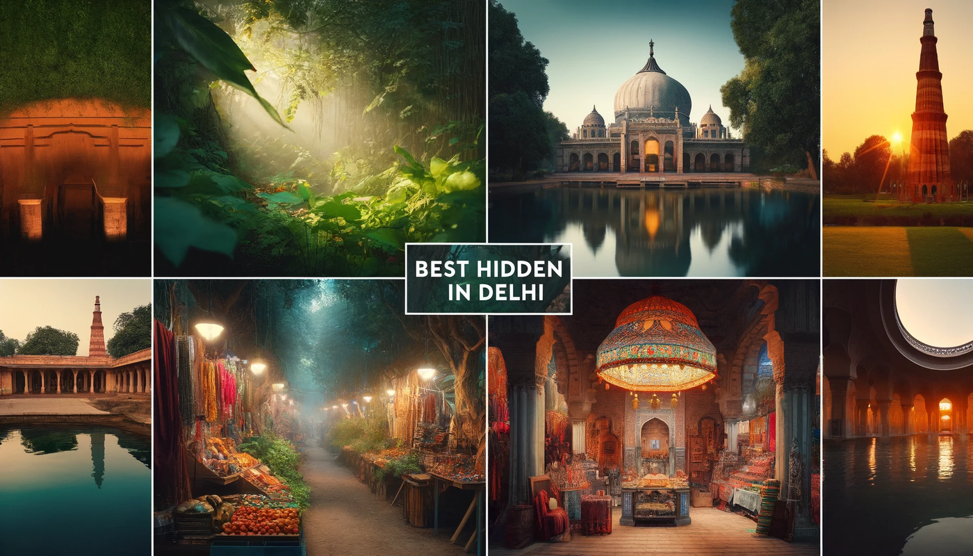  Find the Best Hidden Places in Delhi